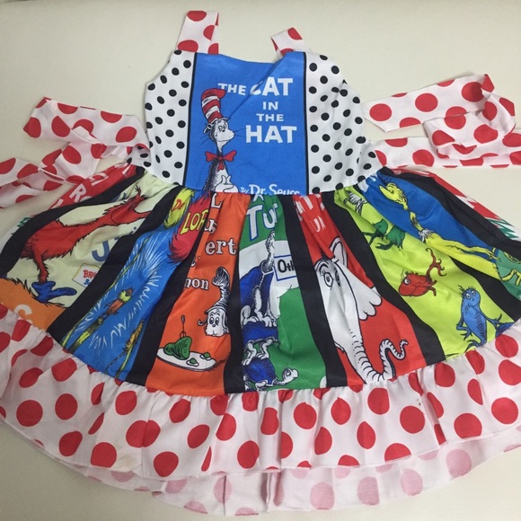 The cat in the hat cute twirl dress - Picture 7 of 8